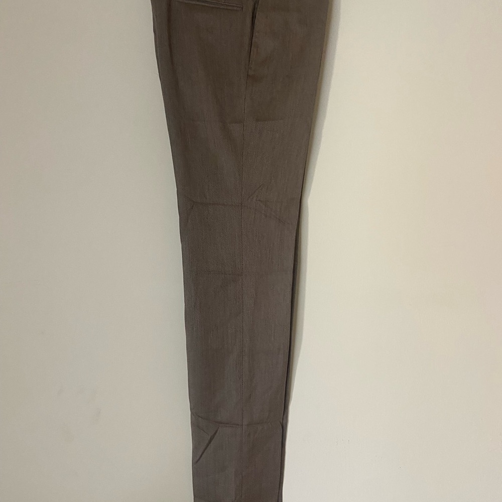 Paul Stuart Men's Tailored Dress Pants in Brown